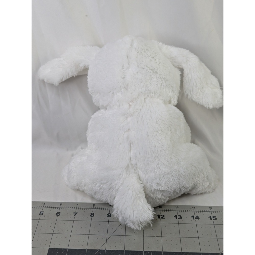 Chrisha Playful Plush White Dog Plush 11 Inch 2004 Stuffed Animal Toy - Picture 6 of 11